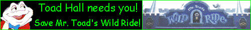 Save Mr. Toad's Wild Ride